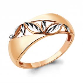 Золотое кольцо AQUAMARINE 54743 54743 фото