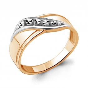 Золотое кольцо AQUAMARINE 54821 54821 фото