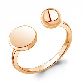 Золотое кольцо AQUAMARINE 54911 54911 фото