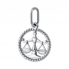 Серебряная подвеска Знак зодиака Весы TALANT 55-72-0000-12863 55-72-0000-12863 фото