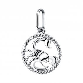 Серебряная подвеска Знак зодиака Скорпион TALANT 55-72-0000-13089 55-72-0000-13089 фото