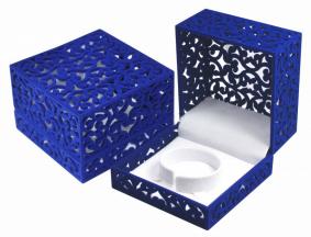 Футляр флокированный ажурный под часы и браслет 55206-с 55206-с фото