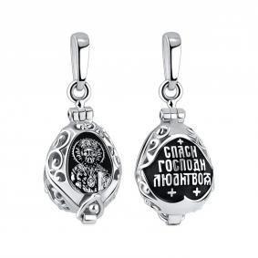 Серебряная подвеска-иконка Святитель Николай Чудотворец TALANT 56-76-0000-15976 56-76-0000-15976 фото