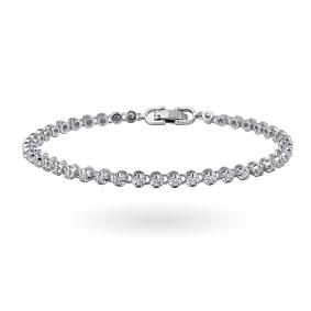 Браслет из белого золота АЛЬКОР 56324-200 с бриллиантом 56324-200 фото