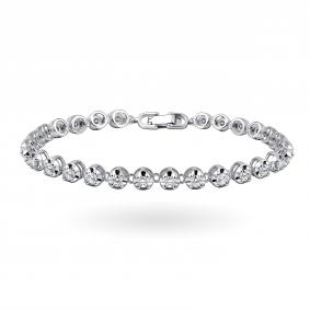 Браслет из белого золота АЛЬКОР 56370-200 с бриллиантом 56370-200 фото