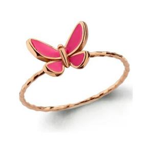 Золотое кольцо AQUAMARINE 57032 с эмалью 57032 фото