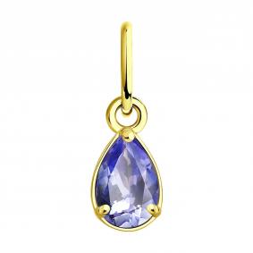 Подвеска из лимонного золота SOKOLOV 6034179-2 с танзанитом 6034179-2 фото
