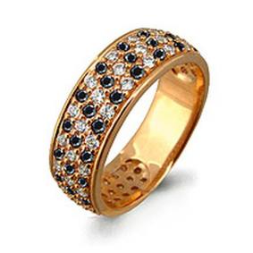 Золотое кольцо AQUAMARINE 60977Ч 60977Ч фото