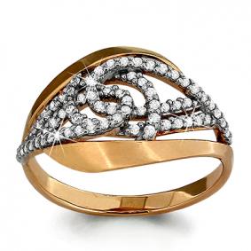 Золотое кольцо AQUAMARINE 62778А 62778А фото