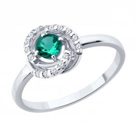 Серебряное кольцо SOKOLOV 63010004 63010004 фото