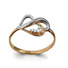 Золотое кольцо AQUAMARINE 63360 63360 фото