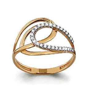 Золотое кольцо AQUAMARINE 63377А 63377А фото