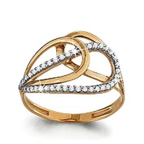 Золотое кольцо AQUAMARINE 63378А 63378А фото