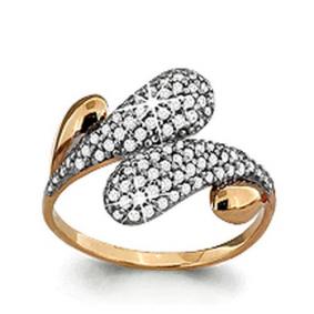 Золотое кольцо AQUAMARINE 63408А 63408А фото