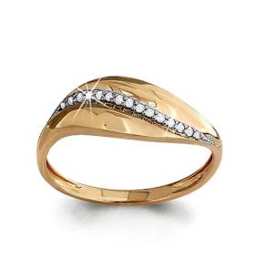 Золотое кольцо AQUAMARINE 63429А 63429А фото