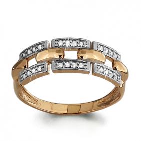 Золотое кольцо AQUAMARINE 63457А 63457А фото