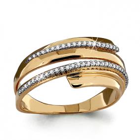 Золотое кольцо AQUAMARINE 63692А 63692А фото