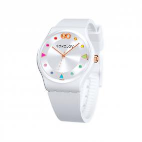 Пластиковые часы SOKOLOV на силиконовом ремне 701.51.00.000.13.01.2 701.51.00.000.13.01.2 фото