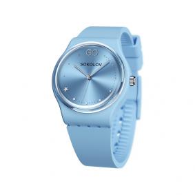 Пластиковые часы SOKOLOV на силиконовом ремне 701.53.00.000.06.03.2 701.53.00.000.06.03.2 фото