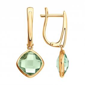 Золотые серьги SOKOLOV 729076 729076 фото