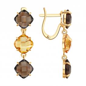 Золотые серьги SOKOLOV 729290 729290 фото