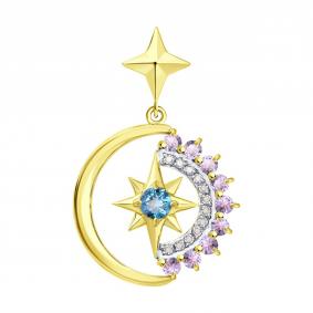 Золотая подвеска SOKOLOV 733012-2 733012-2 фото