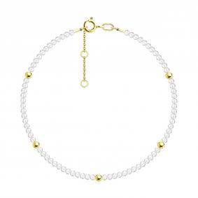 Золотой браслет SOKOLOV 750575-2 с топазом 750575-2 фото