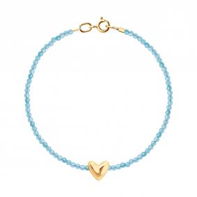 Золотой браслет SOKOLOV 750662 с топазом 750662 фото