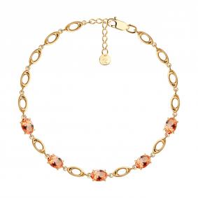 Золотой браслет SOKOLOV 750712 с топазом 750712 фото