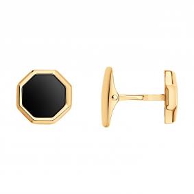 766002: Запонки из золота с агатами 766002 фото