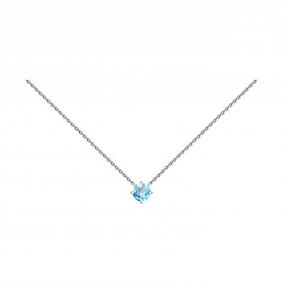 Колье из белого золота SOKOLOV 770214-3 с топазом 770214-3 фото