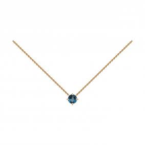 Золотое колье SOKOLOV 770215 с топазом 770215 фото