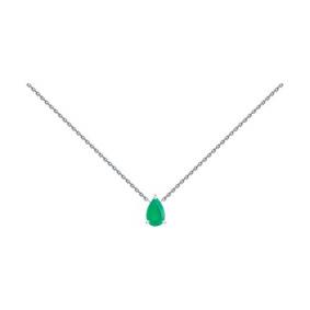 770221-3: Колье из белого золота с агатом 770221-3 фото