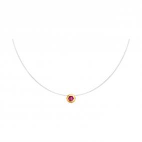 Колье на леске SOKOLOV с родолитом 770368 770368 фото