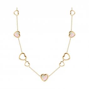 Золотое колье SOKOLOV 770425 с перламутром 770425 фото