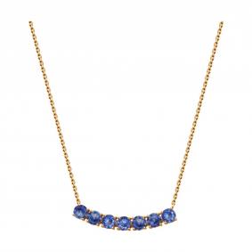 Золотое колье SOKOLOV 770447 с топазом 770447 фото