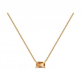 Золотое колье SOKOLOV 770506 с топазом 770506 фото