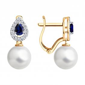 Золотые серьги SOKOLOV 79-20096 79-20096 фото