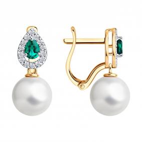 Золотые серьги SOKOLOV 79-20097 79-20097 фото