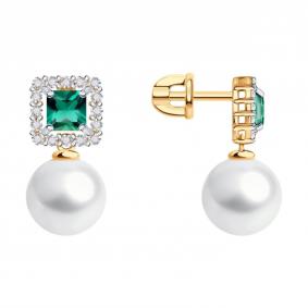 Золотые серьги SOKOLOV 792471 792471 фото