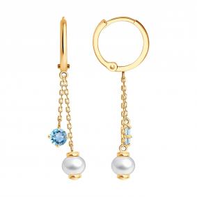 Золотые серьги SOKOLOV 792500 792500 фото