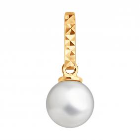 Золотая подвеска SOKOLOV 793181 с жемчугом 793181 фото