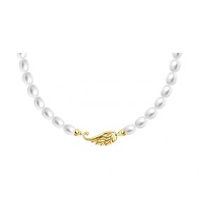 797064-2: Колье из желтого золота с жемчугом 797064-2 фото