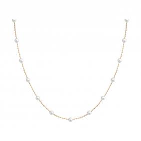 Золотое колье SOKOLOV 797117 с жемчугом 797117 фото