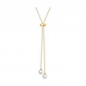 797125: Колье из золота с жемчугом 797125 фото