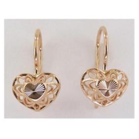 Золотые серьги Золотые узоры 8-1123 8-1123 фото