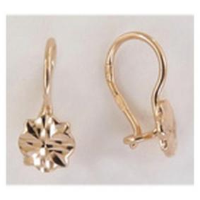 Золотые серьги Золотые узоры 8-1231 8-1231 фото