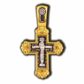 Подвеска из лимонного серебра ЮЗ Елизавета 8002 8002 фото