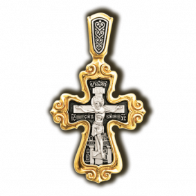 Подвеска из лимонного серебра ЮЗ Елизавета 8003 8003 фото