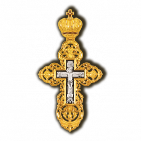 Подвеска из лимонного серебра ЮЗ Елизавета 8284 8284 фото